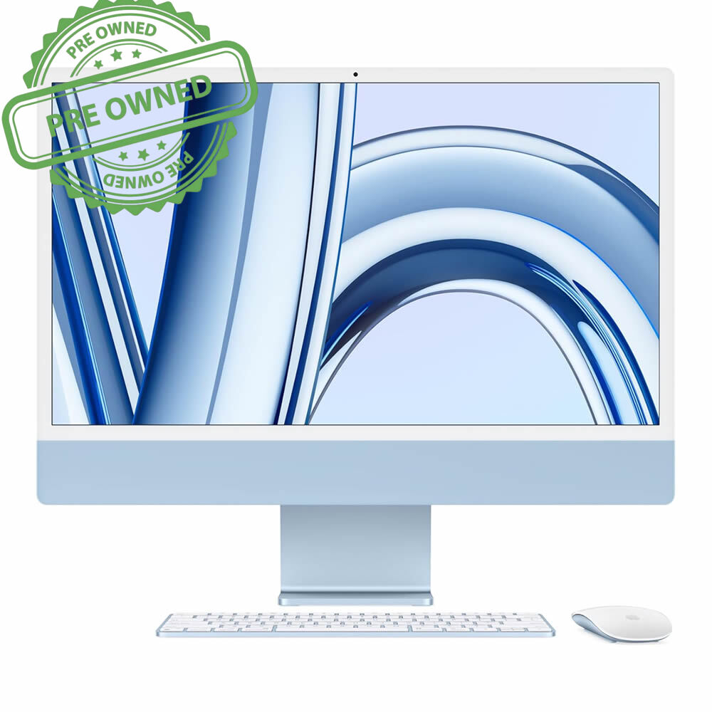 2023 Apple iMac 24-inch | M3 8-Core CPU | 8-Core GPU | 8GB RAM | 256GB SSD | 4.5K Retina Display | Excellent Condition