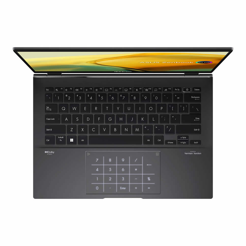 ASUS ZenBook 14 | AMD Ryzen 7 7730U | 8GB LPDDR4X | 512GB SSD | 14" 2.8K 90Hz OLED | Windows 11 Home - Image 2