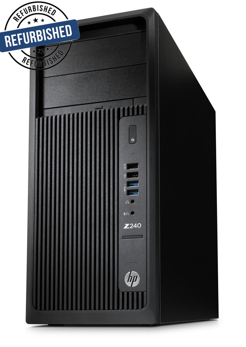 HP Z240 WORKSTATION | INTEL XEON | 16GB DDR4 | 512GB SSD | NVIDIA QUADRO